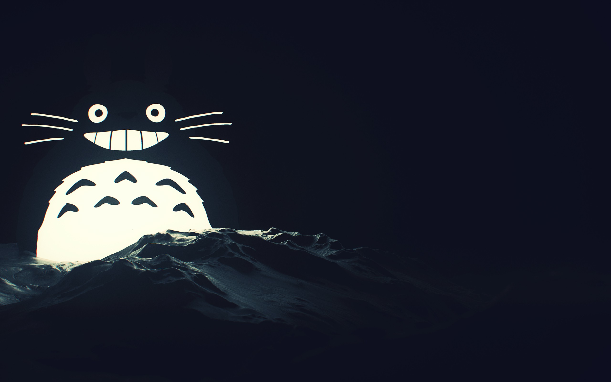 digital Art, SliD3, Seals, Ice, Totoro, My Neighbor Totoro Wallpaper