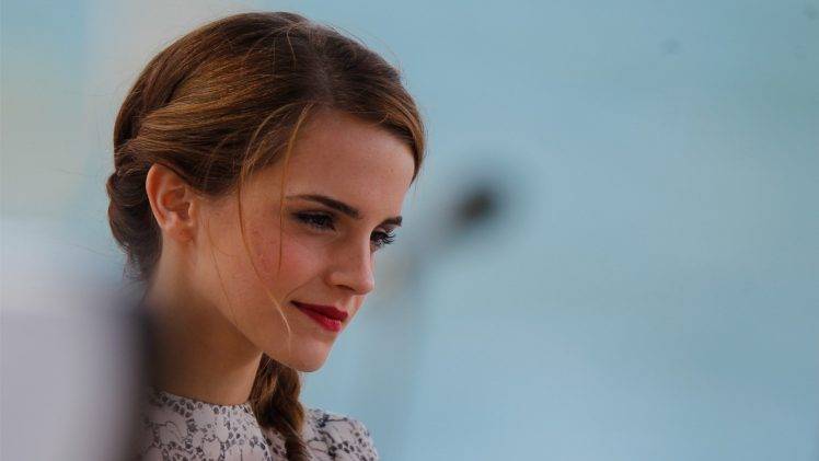 Emma Watson, Women, Actress, Brunette, Face, Portrait HD Wallpaper Desktop Background