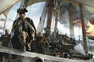sailing Ship, Assassins Creed, Video Games, Assassins Creed 3