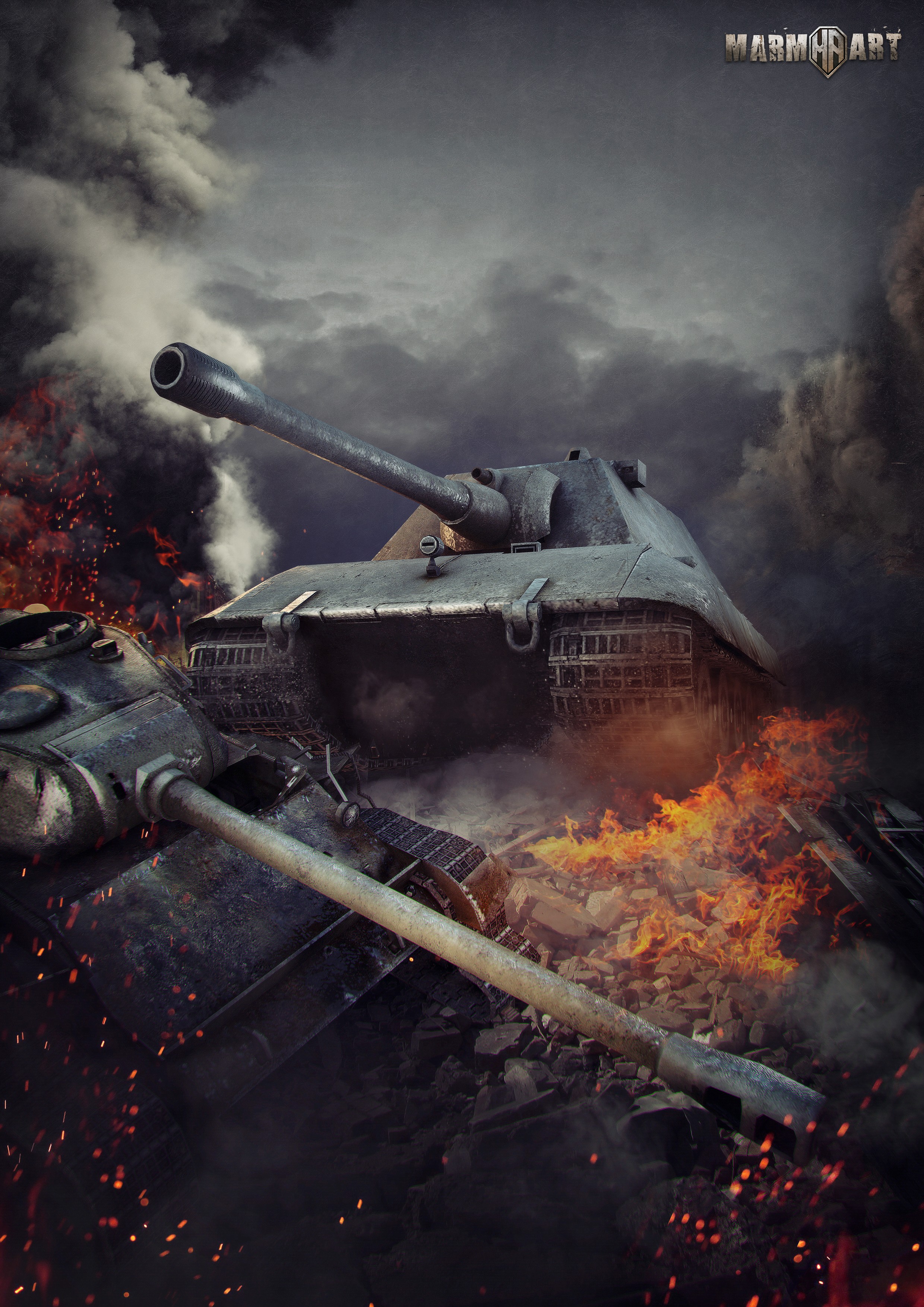 World Of Tanks, Wargaming, Video Games, E 100 Wallpaper