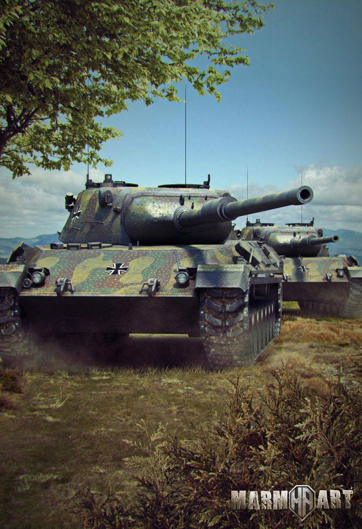 World Of Tanks, Wargaming, Video Games, Leopard 1 HD Wallpaper Desktop Background