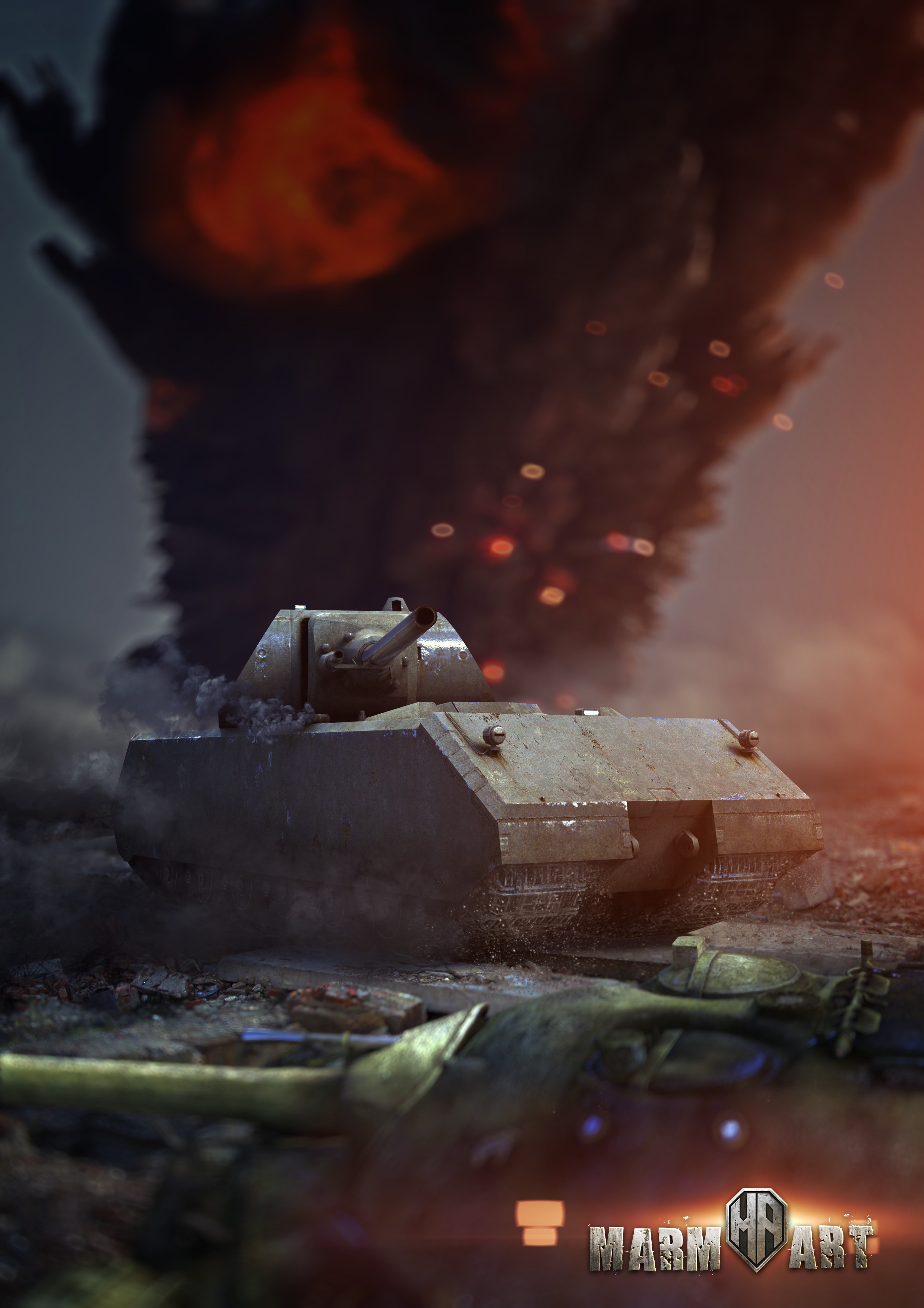 World Of Tanks, Wargaming, Video Games, Maus Wallpaper