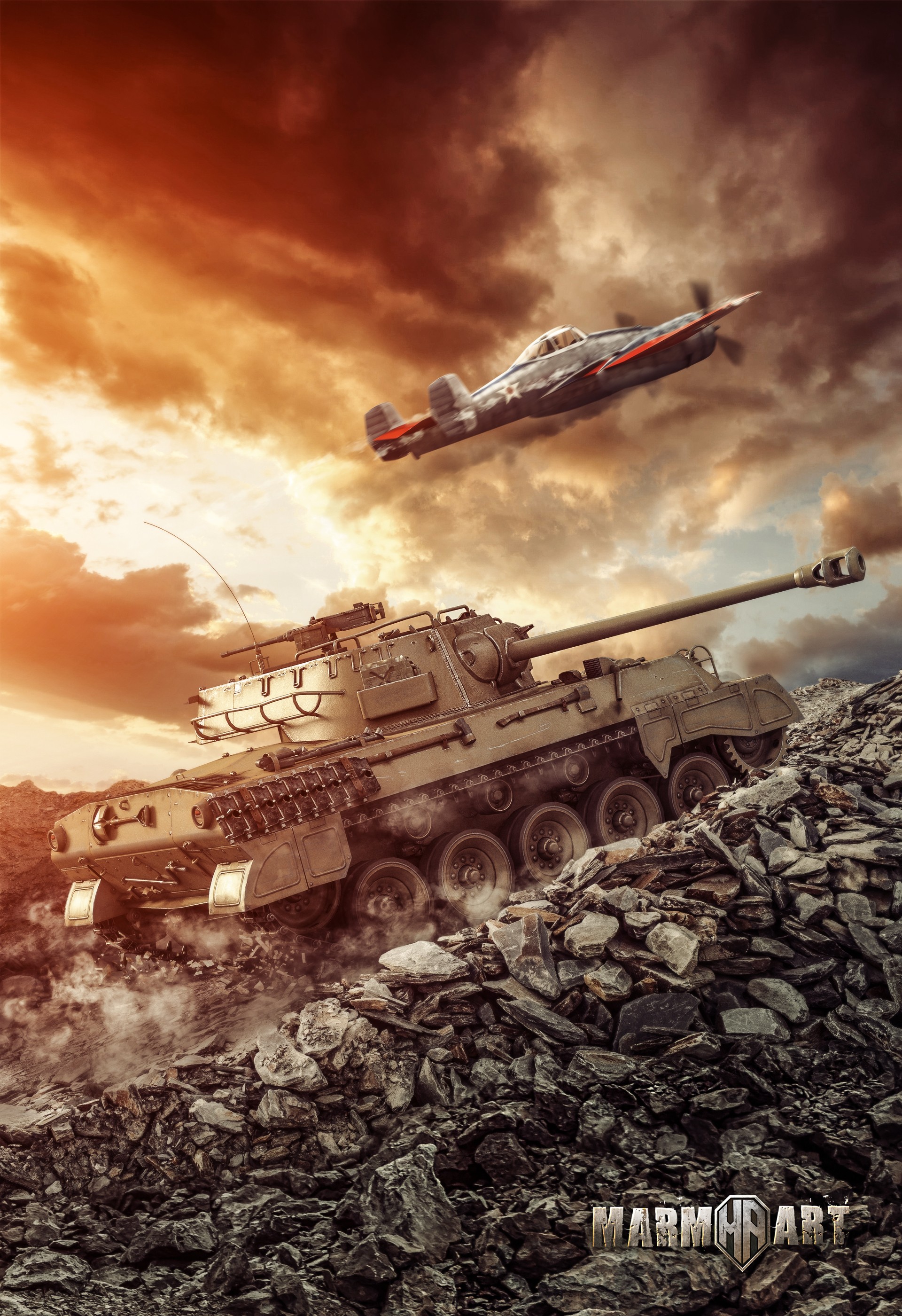 World Of Tanks, Wargaming, Video Games, M18 Hellcat Wallpaper