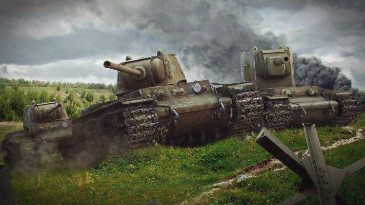World Of Tanks, Wargaming, Video Games, KV 2, KV 1 HD Wallpaper Desktop Background