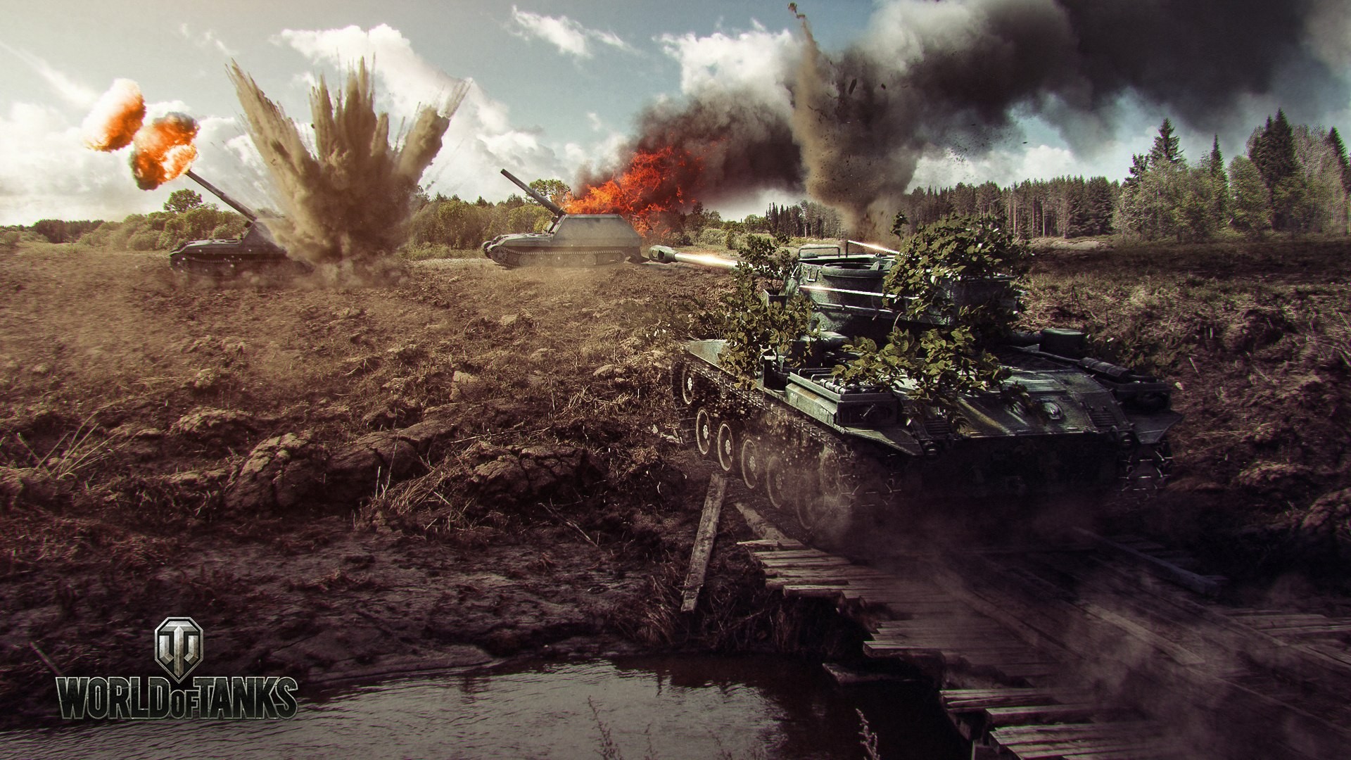 World Of Tanks, Wargaming, Video Games, G.W. Tiger Wallpaper