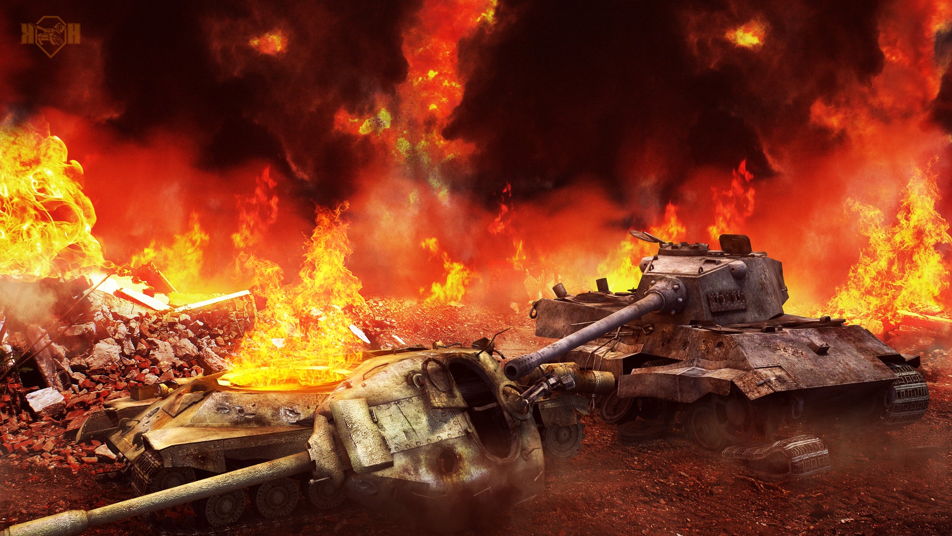 World Of Tanks, Wargaming, Video Games, IS 4, E 75 Wallpaper