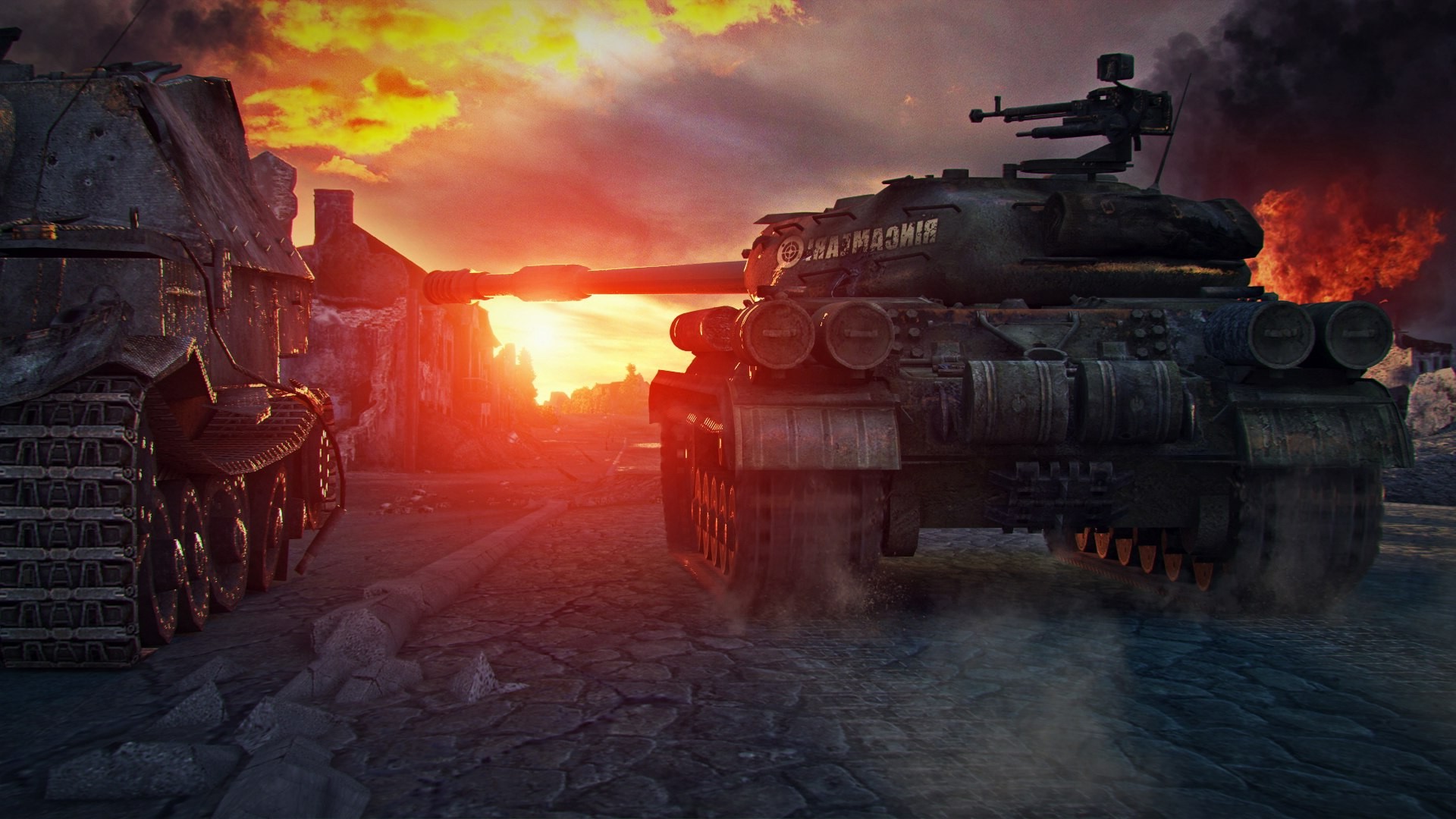 Обои танки world of tanks