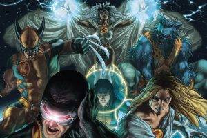 X Men, Marvel Comics, Wolverine, Cyclops, Storm (character), Beast (character)