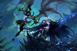 RPG, Arthas, Illidan Stormrage, World Of Warcraft: Wrath Of The Lich King, Genderswap
