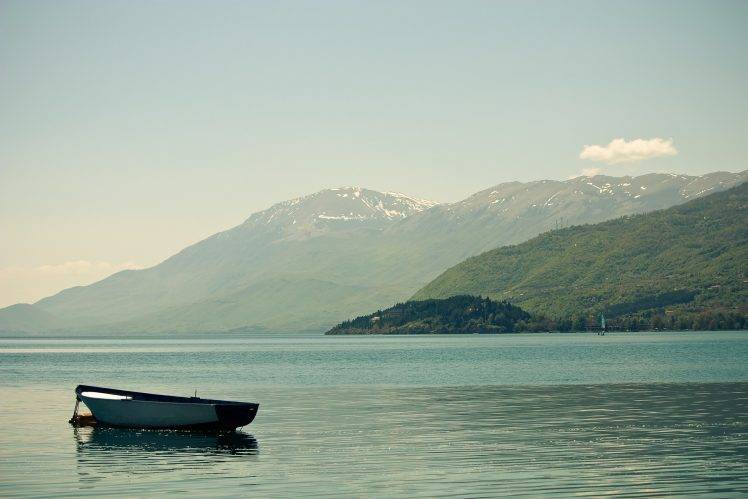 Ohrid, Lake, Macedonia, Mountain HD Wallpaper Desktop Background