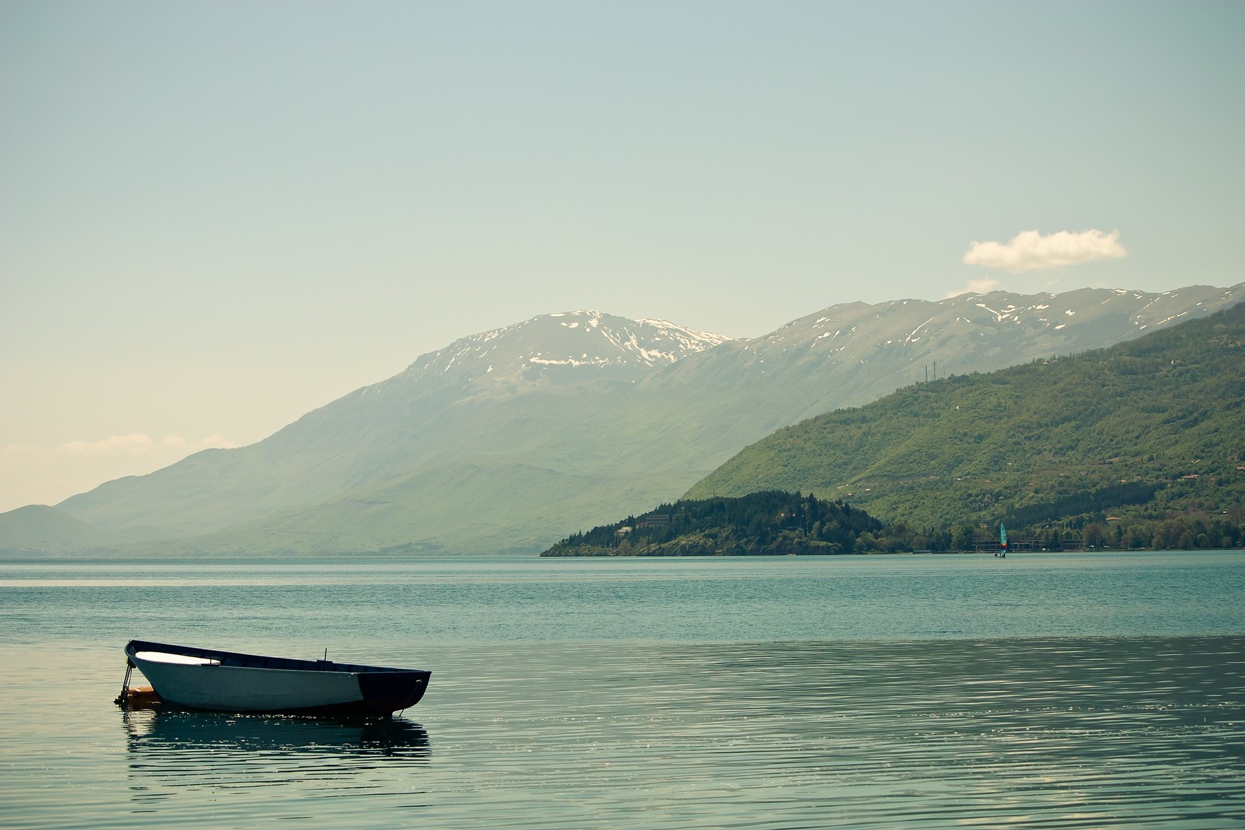 Ohrid, Lake, Macedonia, Mountain Wallpaper