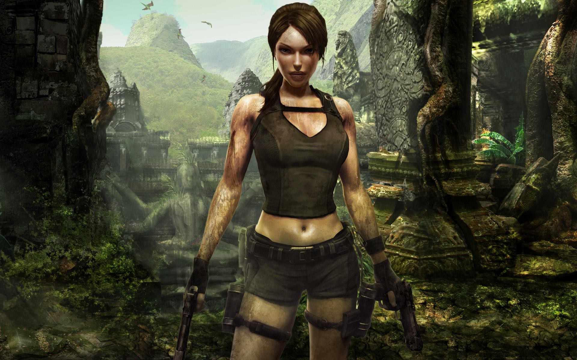 HD Lara Croft in Tomb Raider Underworld Wallpaper | Full 