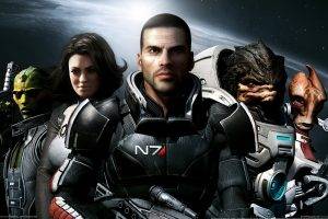 Mass Effect, Mass Effect 2, Video Games, Commander Shepard, Miranda Lawson, Mordin Solus