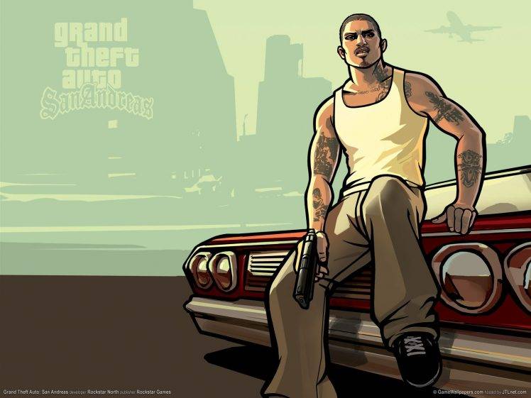 Grand Theft Auto San Andreas, Video Games HD Wallpaper Desktop Background