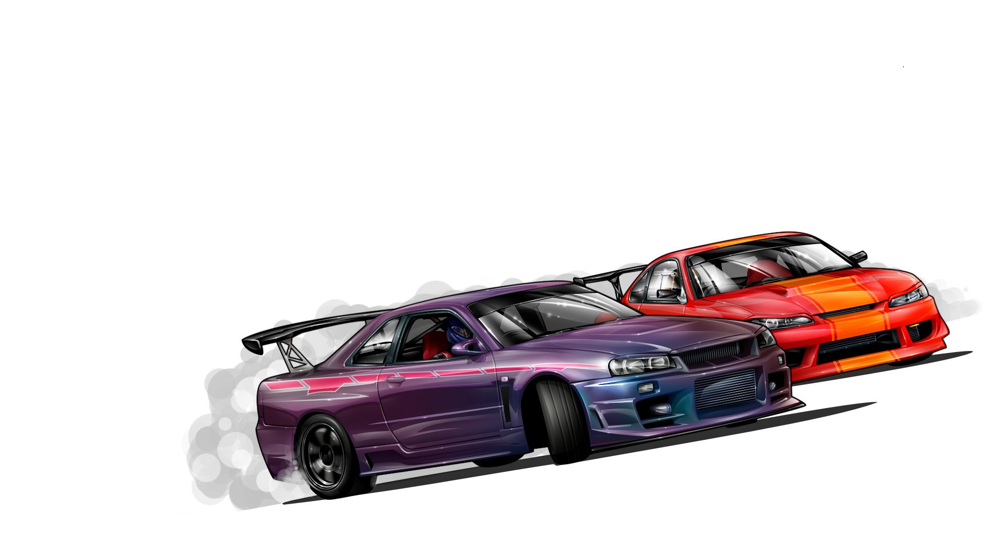 race Cars Wallpaper