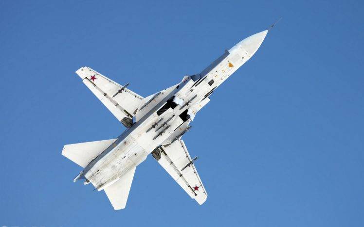 aircraft, Military, Airplane, Su 24 HD Wallpaper Desktop Background