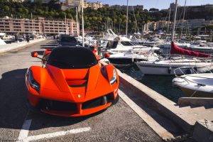 Ferrari, Car, Boat