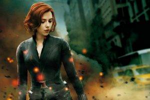 Scarlett Johansson, Black Widow, Marvel Comics, The Avengers, Superheroines