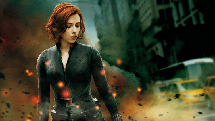 Scarlett Johansson, Black Widow, Marvel Comics, The Avengers, Superheroines HD Wallpaper Desktop Background
