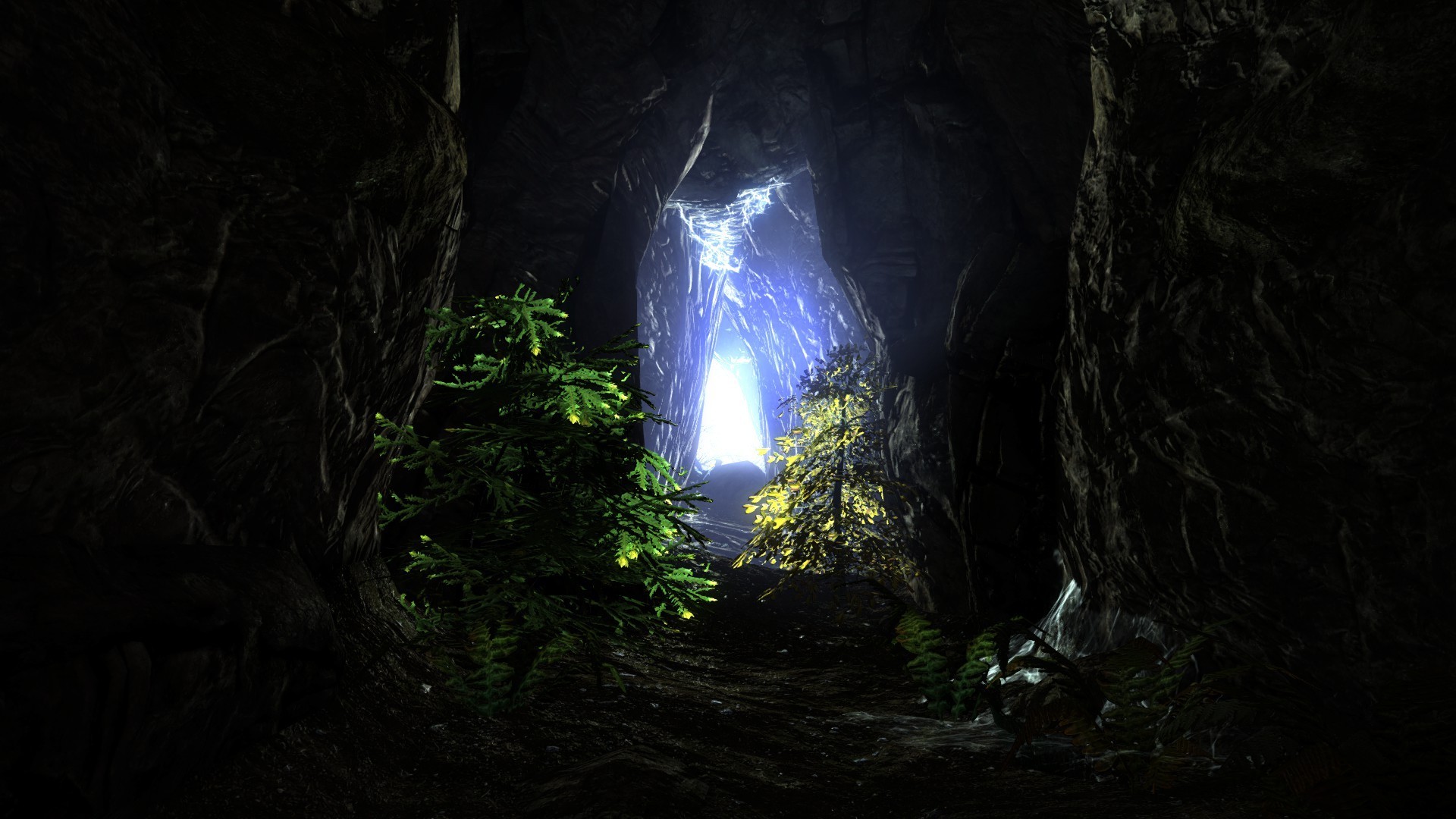 screenshots, The Elder Scrolls V: Skyrim, Cave Wallpaper