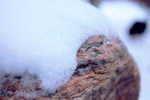 nature, Snow, Stones