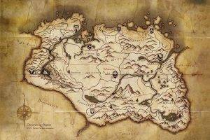The Elder Scrolls V: Skyrim, Map