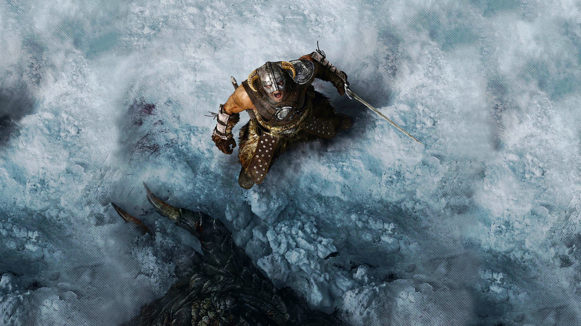 The Elder Scrolls V: Skyrim, Dragon, Video Games Wallpaper