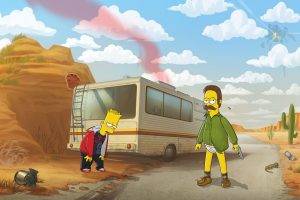The Simpsons, Breaking Bad, Humor, Ned Flanders, Bart Simpson, Crossover, RV