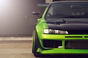 car, Nissan, Silvia, Green Cars