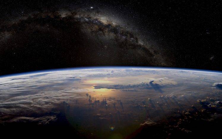Earth, Planet, Milky Way, Space HD Wallpaper Desktop Background