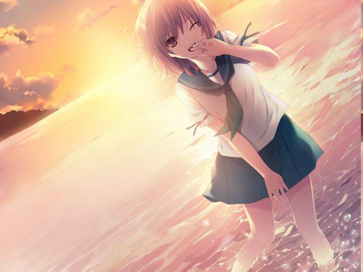 anime, Anime Girls, Hoshimiya Miyu, Coffee Kizoku HD Wallpaper Desktop Background