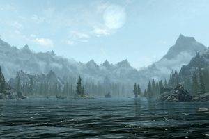 The Elder Scrolls V: Skyrim, Tamriel, Moon, Mountain
