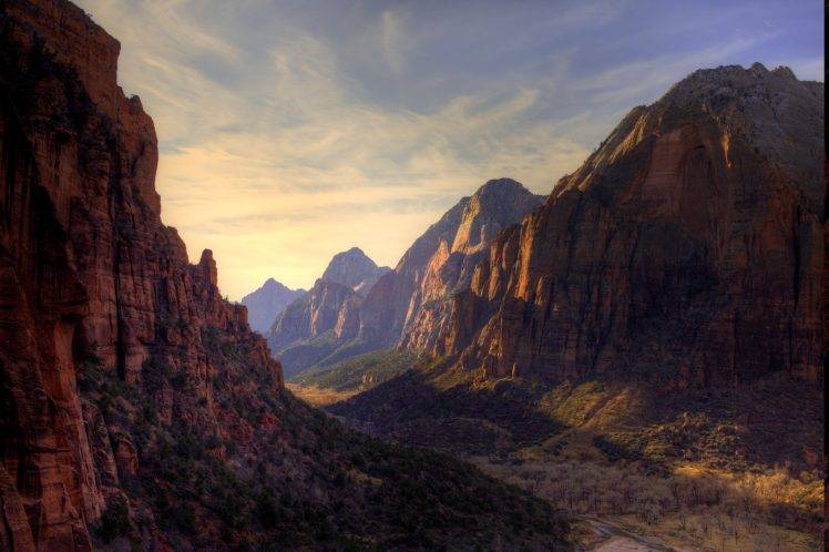 nature, Mountain Pass, Mountain HD Wallpaper Desktop Background