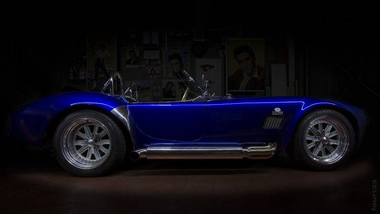 Shelby, Car, Shelby Cobra, Blue Cars HD Wallpaper Desktop Background