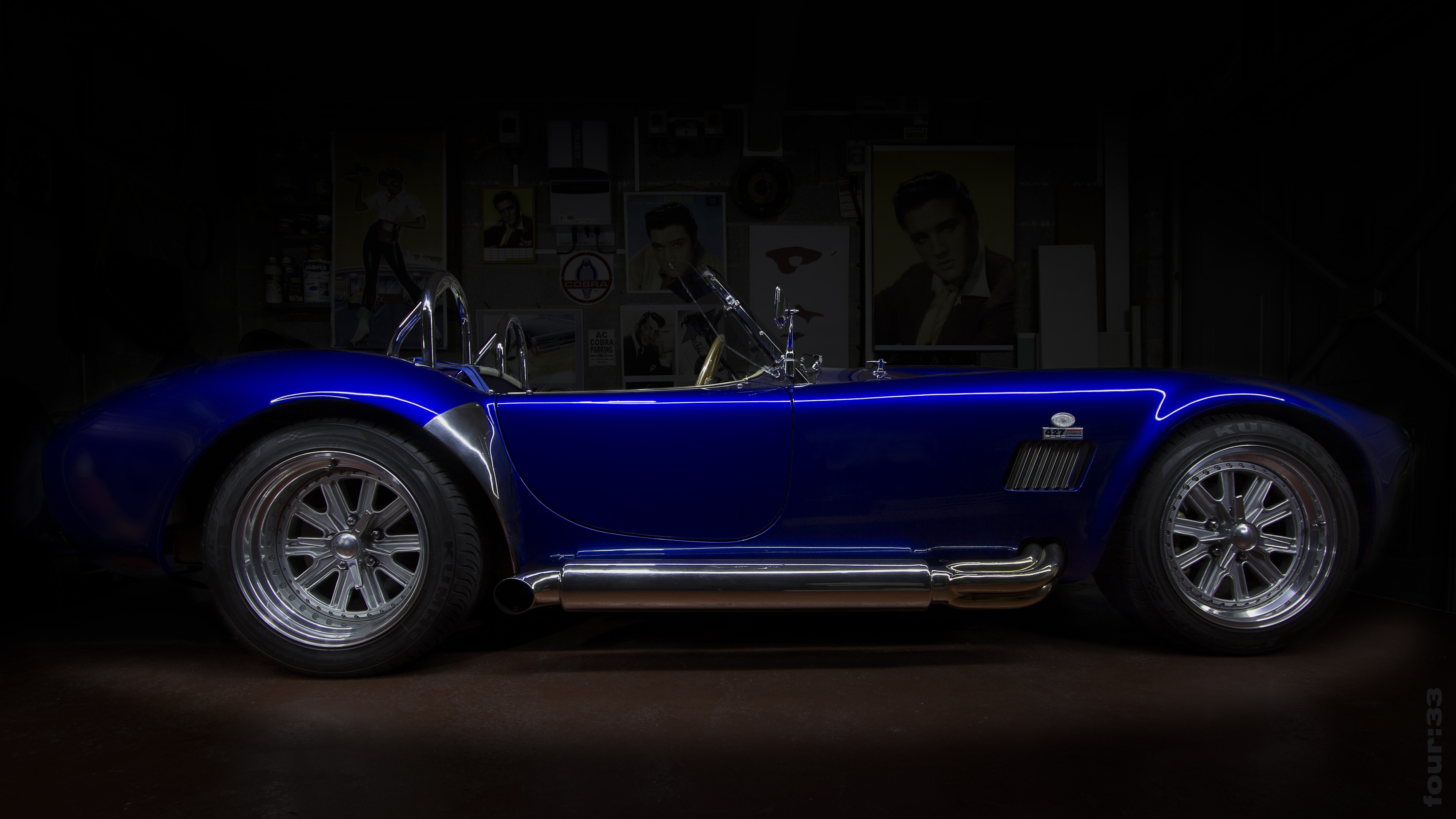Shelby, Car, Shelby Cobra, Blue Cars Wallpaper