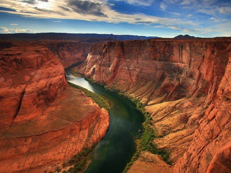 nature, Landscape, Canyon, River HD Wallpaper Desktop Background