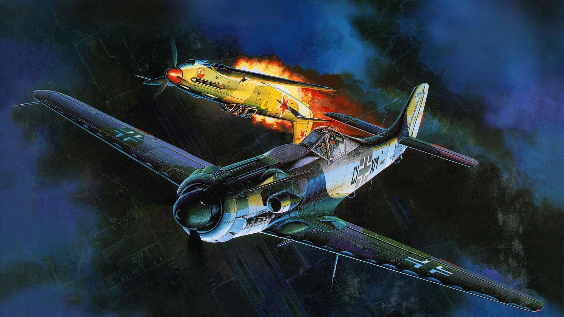 World War Ii Fw 190 Focke Wulf Luftwaffe Germany Military