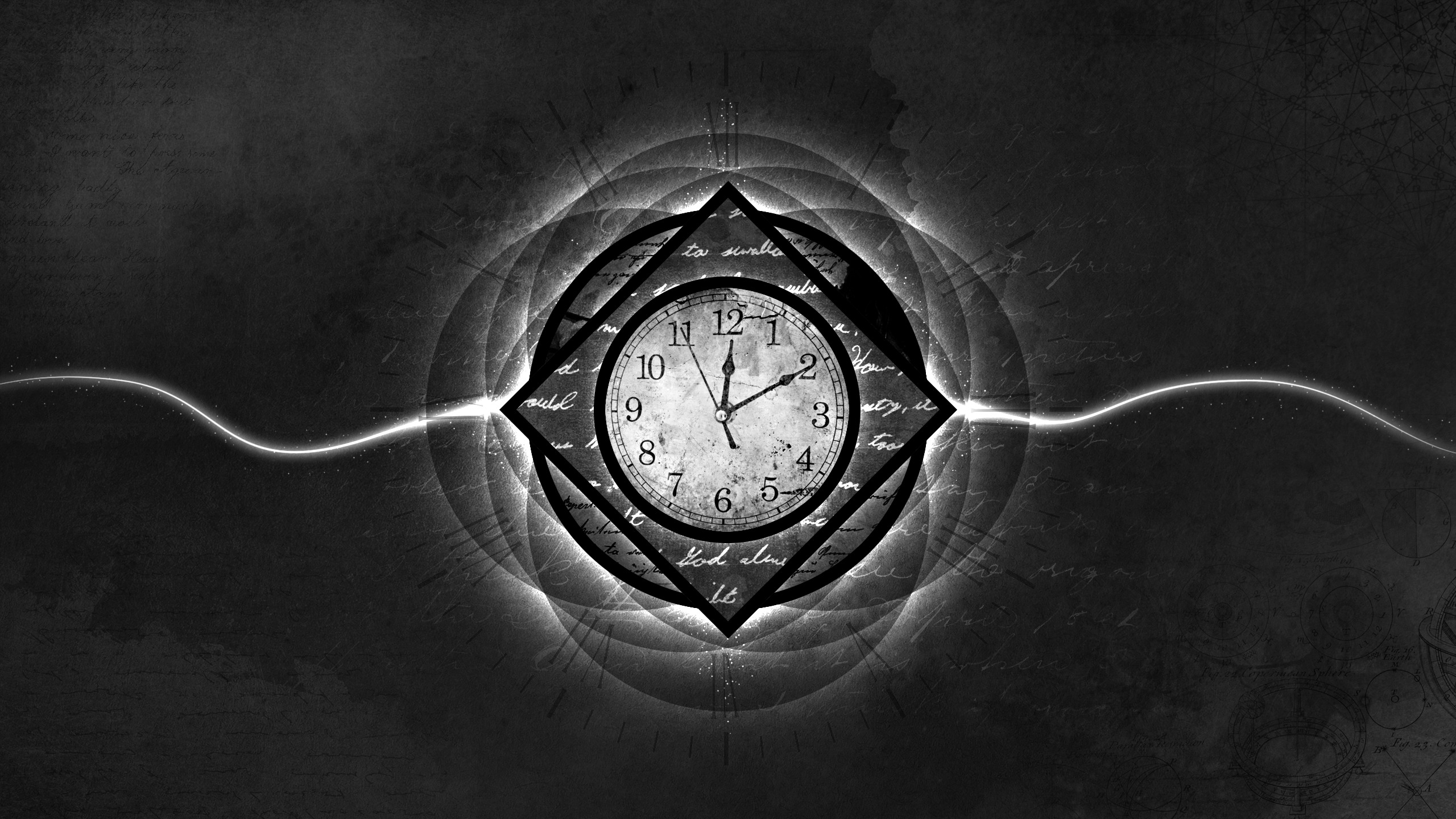 abstract, Clocks, Time Wallpaper