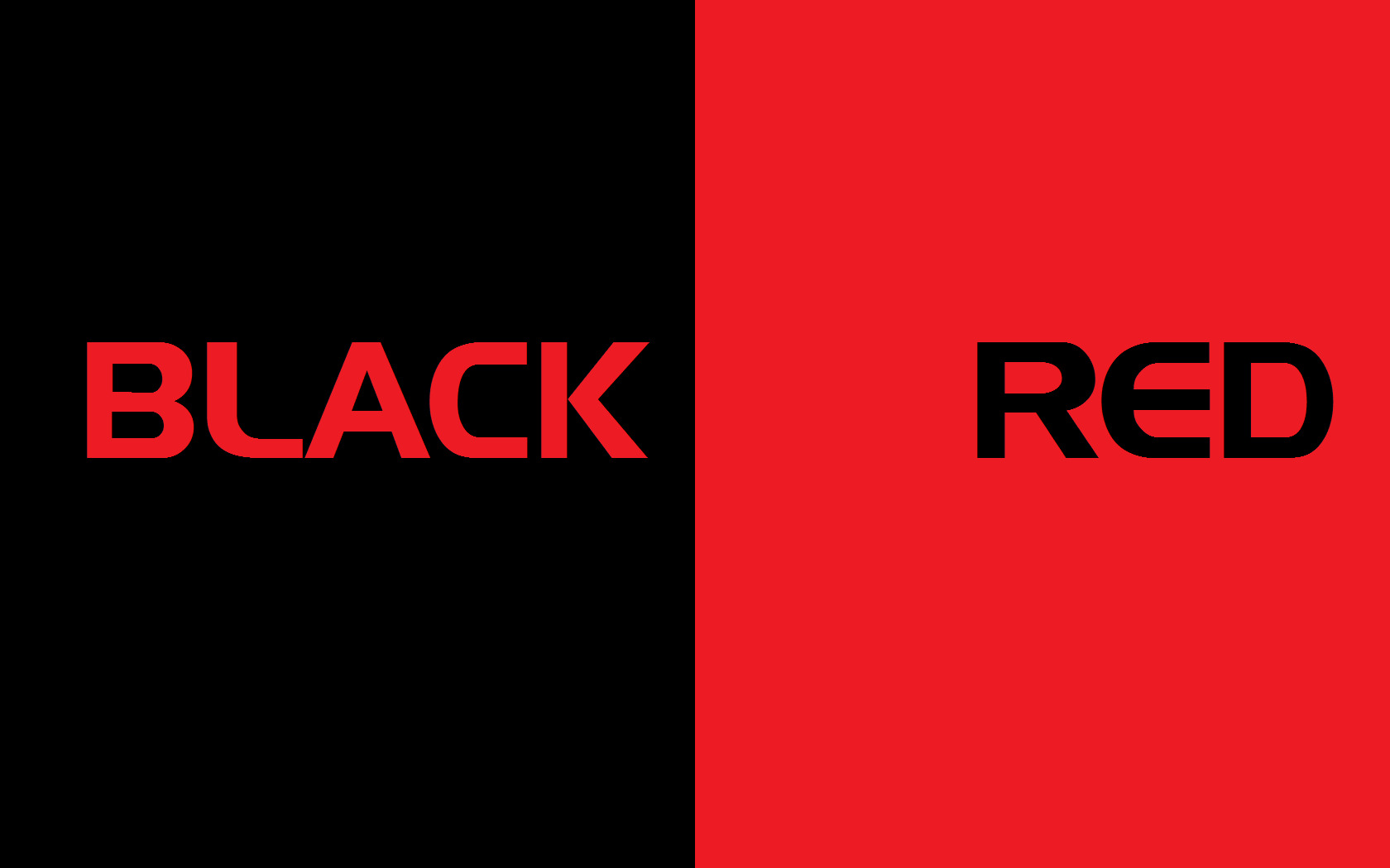 black, Red, Splitting, Typography Wallpaper