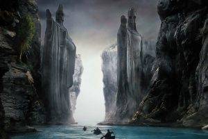 The Lord Of The Rings, Movies, Argonath, The Lord Of The Rings: The Fellowship Of The Ring
