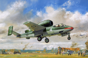 World War II, Airplane, Aircraft, Military, Military Aircraft, Luftwaffe, Germany, Heinkel He 162