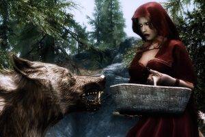 The Elder Scrolls V: Skyrim, Red Hood, Wolf