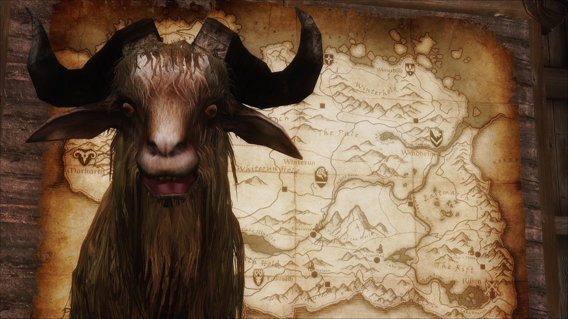 The Elder Scrolls V: Skyrim, Goats Wallpaper