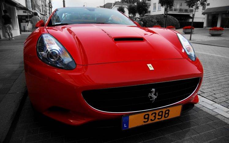 car, Ferrari, Red HD Wallpaper Desktop Background