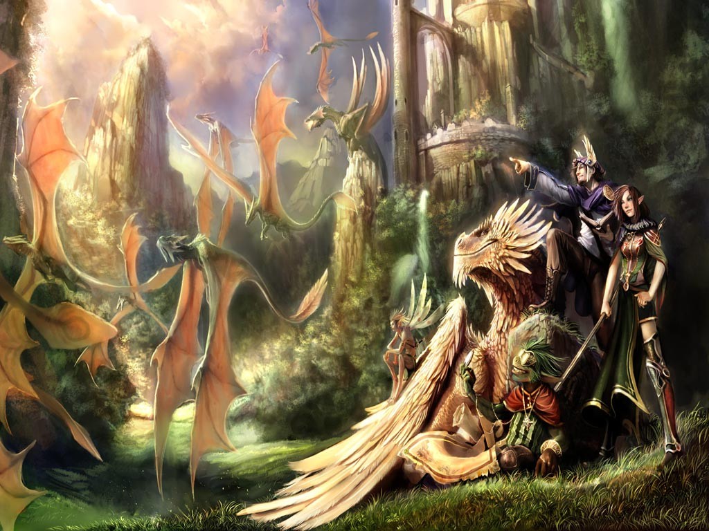 fantasy Art, Dragon Wallpaper