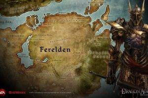 video Games, Dragon Age, Dragon Age: Origins, Map