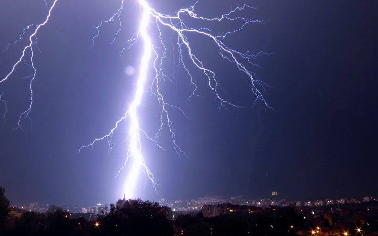 nature, Night, Lightning, Bulgaria HD Wallpaper Desktop Background