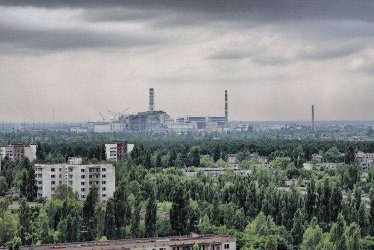 ruin, Landscape, Anime, Pripyat, Chernobyl HD Wallpaper Desktop Background