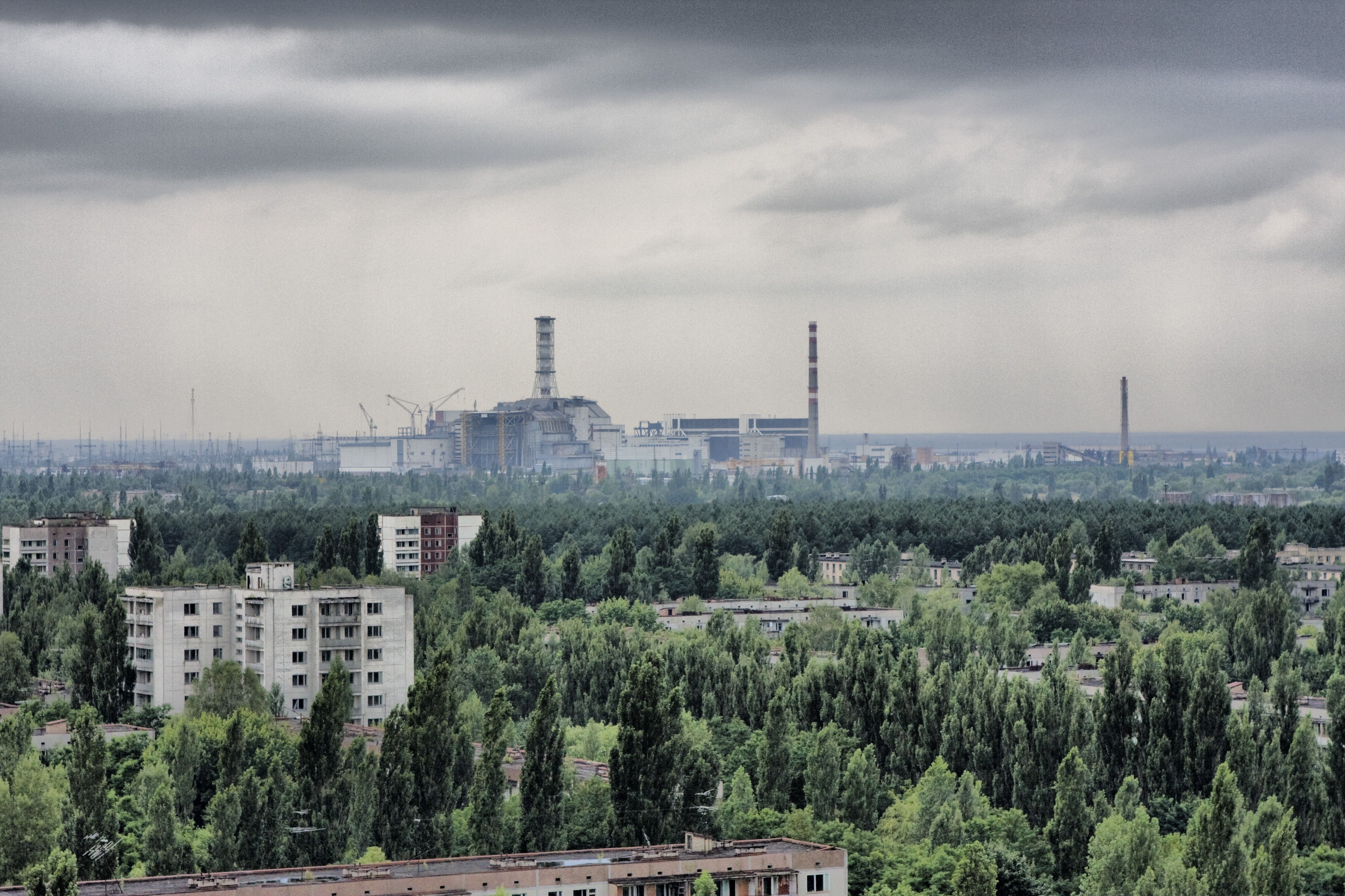 ruin, Landscape, Anime, Pripyat, Chernobyl Wallpaper