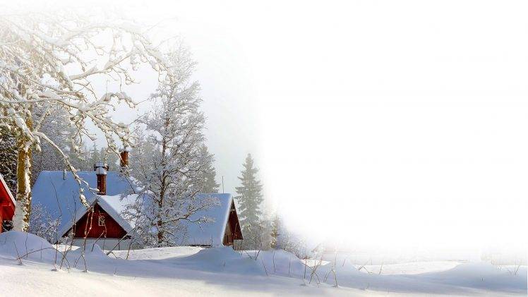 snow, Landscape, Winter, Trees HD Wallpaper Desktop Background